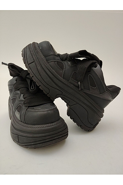Bershka tenisky Koi Footwear Necromancer Chunky Platform Trainers Černé Vel. EU 37 | Bershka | obrázek 4