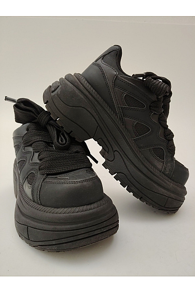 Bershka tenisky Koi Footwear Necromancer Chunky Platform Trainers Černé Vel. EU 37 | Bershka | obrázek 5
