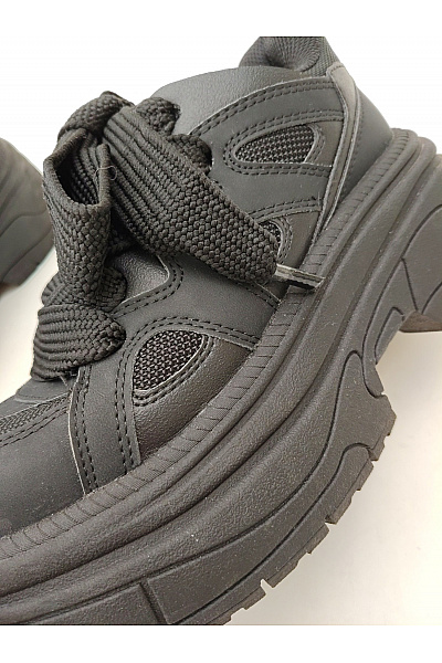 Bershka tenisky Koi Footwear Necromancer Chunky Platform Trainers Černé Vel. EU 37 | Bershka | obrázek 8