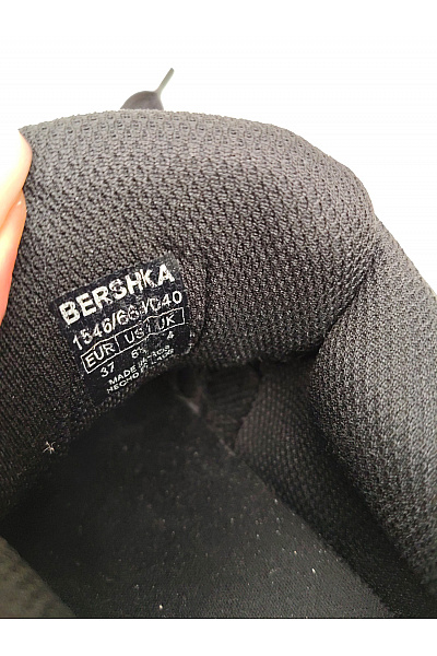 Bershka tenisky Koi Footwear Necromancer Chunky Platform Trainers Černé Vel. EU 37 | Bershka | obrázek 13