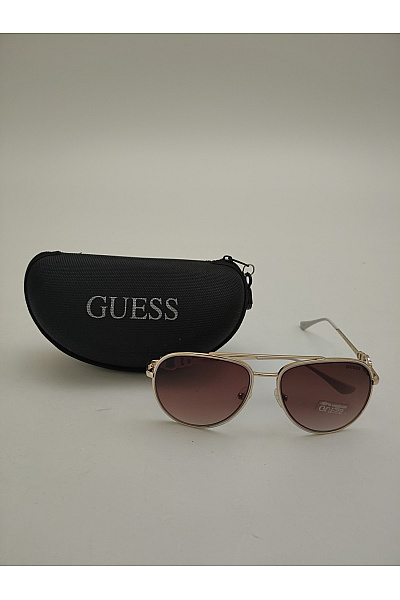 Guess Zlaté pilotky sluneční brýle | Guess | obrázek 2