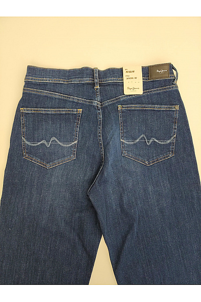 Pepe Jeans Pánské modré bavlněné džíny rovné Velikost 30 | Pepe Jeans | obrázek 5