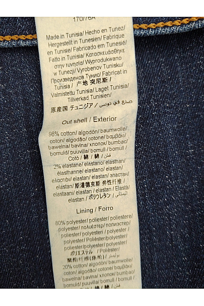 Pepe Jeans Pánské modré bavlněné džíny rovné Velikost 30 | Pepe Jeans | obrázek 6