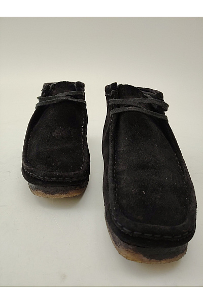Clarks Černé kotníkové semišové mokasíny pánské vycházkové Vel. EU 42.5 | Clarks | obrázek 6