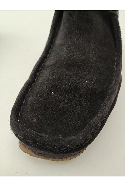 Clarks Černé kotníkové semišové mokasíny pánské vycházkové Vel. EU 42.5 | Clarks | obrázek 7