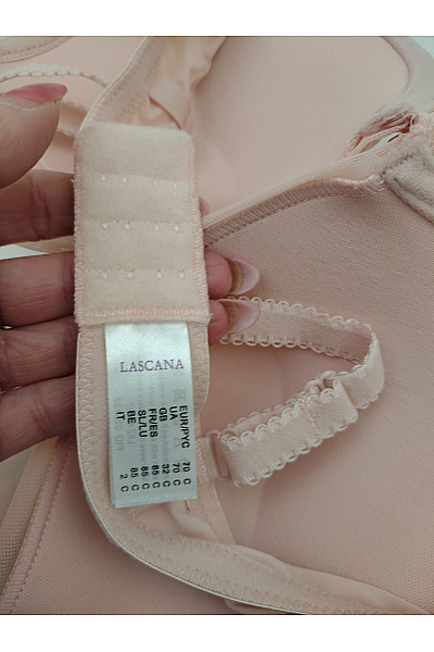 Lasca Béžová krajková push up podprsenka s kosticemi Velikost EU 70C | Lasca | obrázek 6