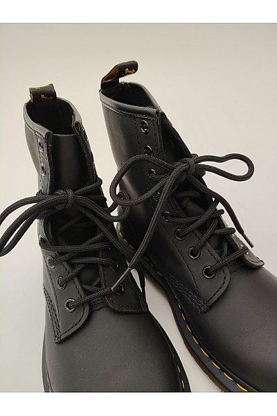 Dr.Martens Černé kožené kotníkové šněrovací boty s kulatou špičkou Velikost EU 38 | Dr.Martens | obrázek 5