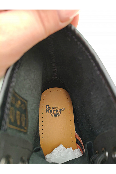 Dr.Martens Černé kožené kotníkové šněrovací boty s kulatou špičkou Velikost EU 38 | Dr.Martens | obrázek 9