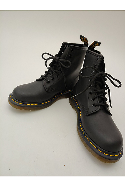 Dr.Martens Černé kožené kotníkové šněrovací boty s kulatou špičkou Velikost EU 38 | Dr.Martens | obrázek 11