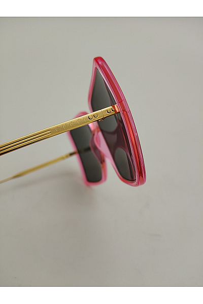 GUCCI Růžové oversized sluneční brýle luxusní | GUCCI | obrázek 7