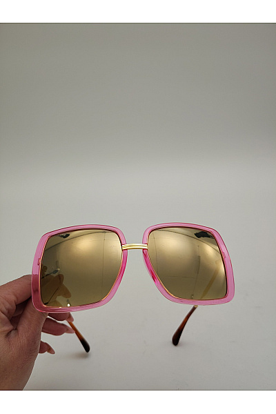 GUCCI Růžové oversized sluneční brýle luxusní | GUCCI | obrázek 8