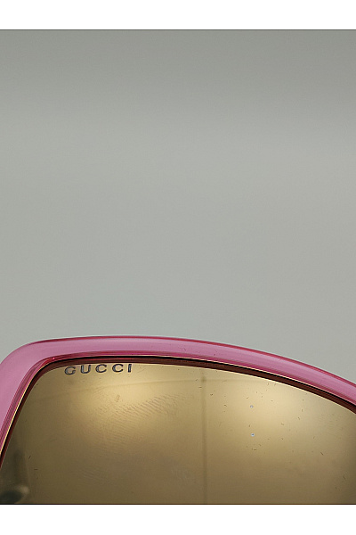 GUCCI Růžové oversized sluneční brýle luxusní | GUCCI | obrázek 9