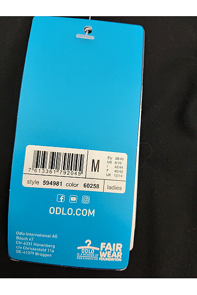 ODLO Dámská sportovní funkční mikina na zip Velikost M | ODLO | obrázek 7