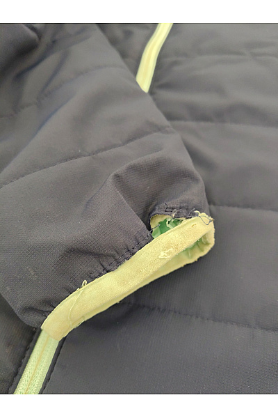 TROLLKIDS Dívčí modrá prošívaná bunda s kapucí outdoor Velikost EU 140 | TROLLKIDS | obrázek 3