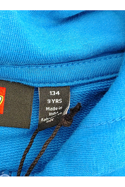 Leonisa Chlapecká bavlněná mikina na zip s kapucí modrá Vel. EU 134 | Leonisa | obrázek 6