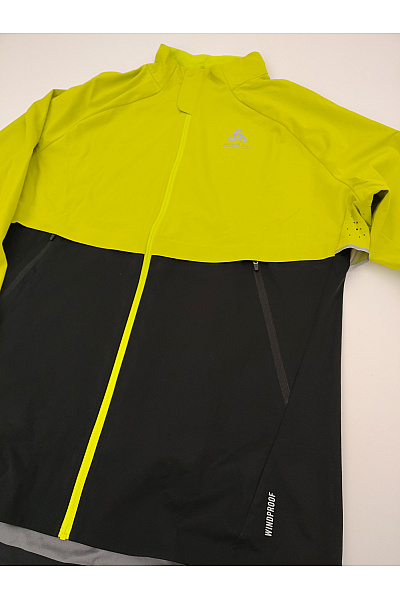 ODLO Pánská sportovní běžecká větrová bunda se zipem Vel. EU XL | ODLO | obrázek 4