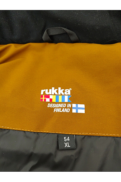 Rukka Pánská hnědá parka s kapucí outdoorová zimní Velikost EU 54 | rukka | obrázek 11