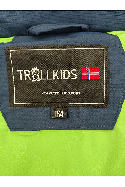 TROLLKIDS Chlapecká outdoorová zimní bunda modrá Vel. EU 164 | TROLLKIDS | obrázek 8
