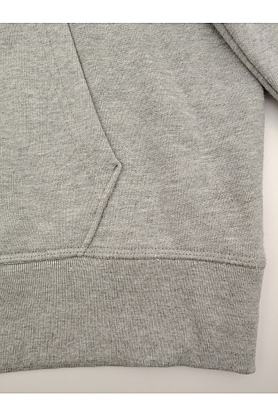 LEVIS Pánská šedá bavlněná mikina s kapucí a potiskem Velikost M | LEVIS | obrázek 3