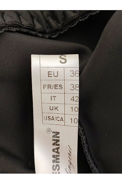Wies MANN Černé dámské kalhotky s krajkou luxusní Vel. S | Wies MANN | obrázek 6
