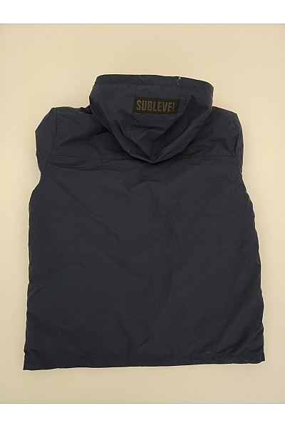 Sublevel Modrá zimní bunda s kapucí a kožíškem Velikost X-LARGE | Sublevel | obrázek 9
