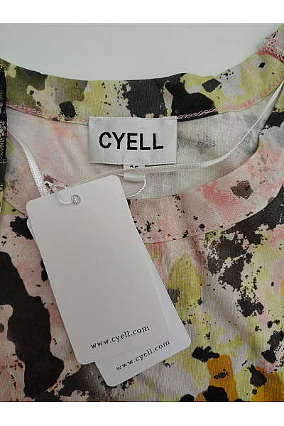 CYELL Barevná halenka s dlouhým rukávem a krajkou Vel. EU 36 | CYELL | obrázek 6