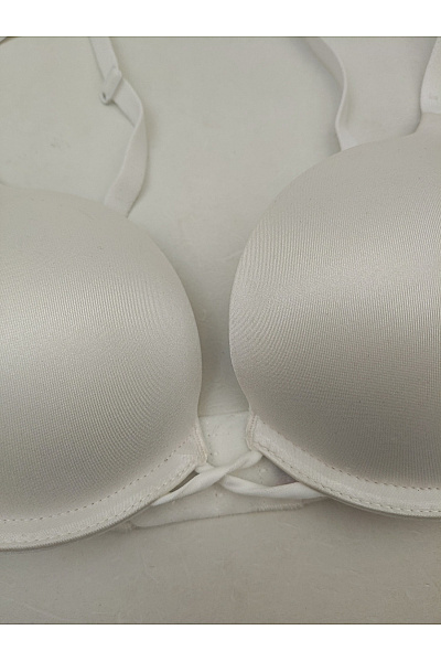 La Senza Bílá hladká push up podprsenka s kosticemi | La Senza | obrázek 2
