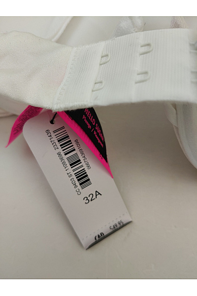 La Senza Bílá hladká push up podprsenka s kosticemi | La Senza | obrázek 5