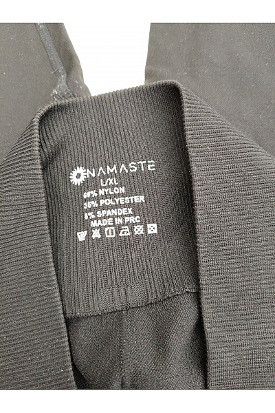 Černé dámské sportovní legíny s vysokým pasem Vel. L/XL | Unimoda | obrázek 5