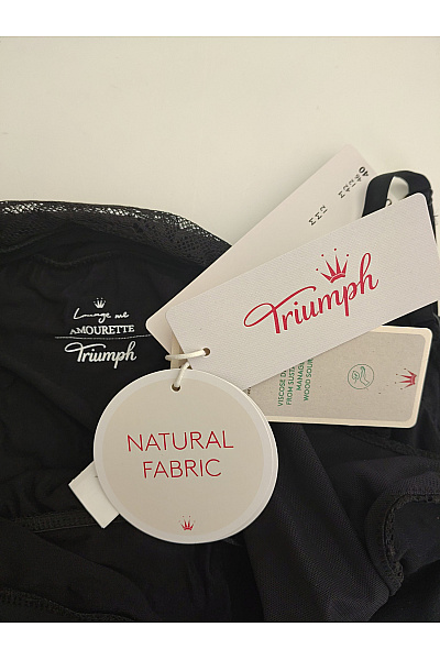 TRIUMPH Černá dámská noční košilka s krajkou Vel. EU 40 | TRIUMPH | obrázek 8