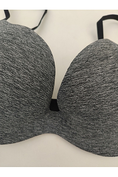 La Senza Šedá hladká push up podprsenka s vycpanými košíčky | La Senza | obrázek 3