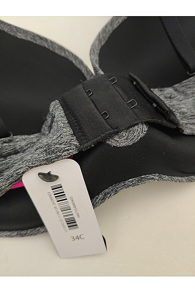 La Senza Šedá hladká push up podprsenka s vycpanými košíčky | La Senza | obrázek 5