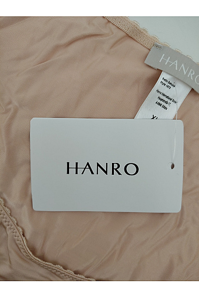 HANRO Béžová dámská tílková košilka volného střihu Velikost XL | HANRO | obrázek 4
