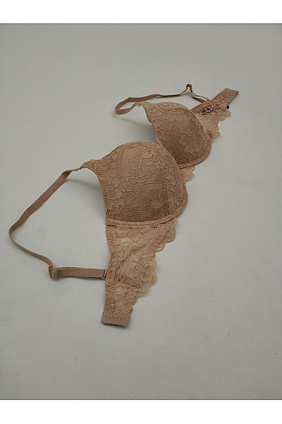 La Senza Béžová krajková push up podprsenka s překříženými ramínky | La Senza | obrázek 7
