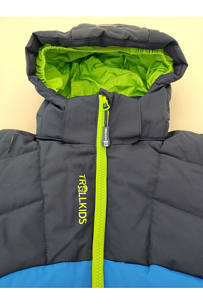 TROLLKIDS Chlapecká outdoorová zimní bunda modrá Velikost 110 | TROLLKIDS | obrázek 5