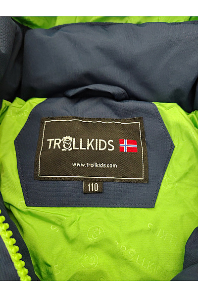 TROLLKIDS Chlapecká outdoorová zimní bunda modrá Velikost 110 | TROLLKIDS | obrázek 6