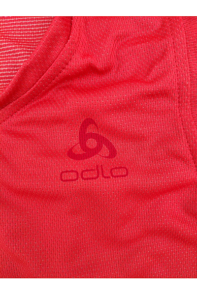 ODLO Červené sportovní funkční tílko s kulatým výstřihem | ODLO | obrázek 4