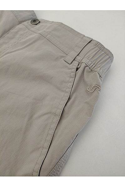SPORTSWEAR Bavlněné pánské chino kraťasy béžové ke kolenům Vel. DE 48 | SPORTSWEAR | obrázek 8