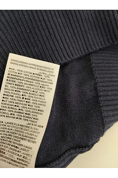 Gap Pánský bavlněný pulovr basic modrý Velikost US XL | Gap | obrázek 6