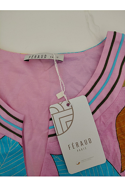 FERAUD PARIS Dámský domácí komplet s květinovým vzorem a khaki kalhotami Vel. 36 | FERAUD PARIS | obrázek 5