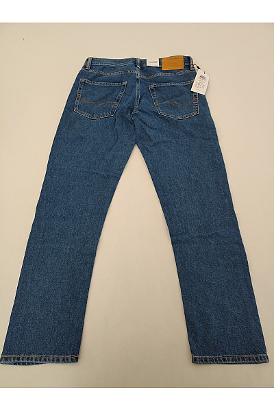 JACK & JONES Pánské modré bavlněné džíny rovné klasické Vel. W30 L32 | JACK & JONES | obrázek 4