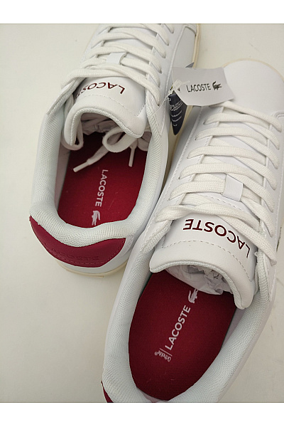LACOSTE Pánské tenisky Carnaby Set Bílé Velikost EU 42 | LACOSTE | obrázek 8