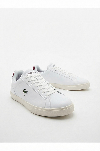 LACOSTE Pánské Tenisky Carnaby Set Bílé Velikost EU 42