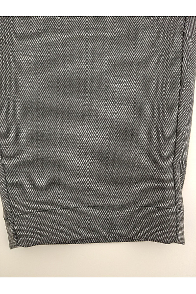 JACK & JONES Šedé pánské úpletové kalhoty chino | JACK & JONES | obrázek 3