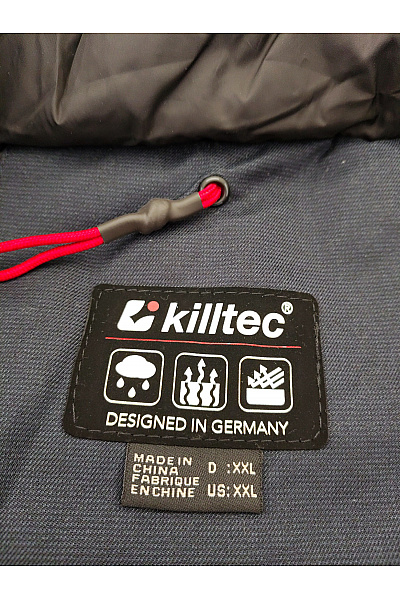 Killtec Pánská tmavě modrá zimní outdoorová bunda s kapucí | killtec | obrázek 9