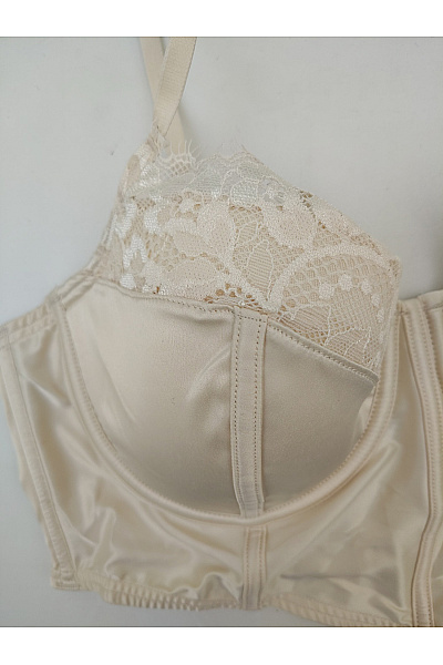 La Senza Béžová krajková korzetová podprsenka s kosticemi | La Senza | obrázek 3