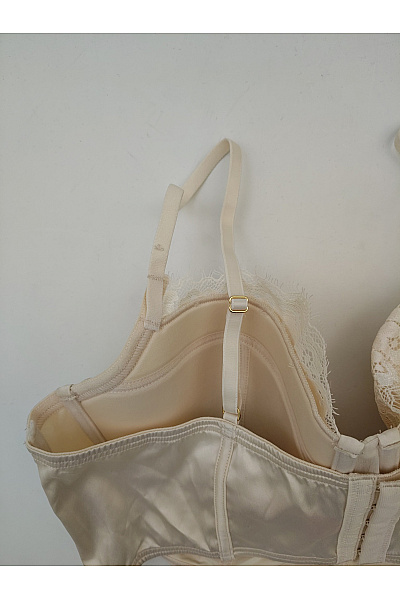 La Senza Béžová krajková korzetová podprsenka s kosticemi | La Senza | obrázek 6