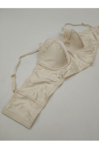 La Senza Béžová krajková korzetová podprsenka s kosticemi | La Senza | obrázek 8