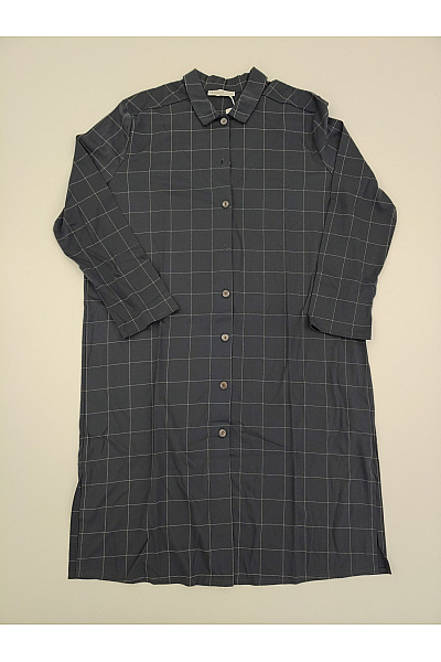 FERAUD PARIS Dámské bavlněné pyžamo s kostkovaným vzorem oversized Velikost 44 | FERAUD PARIS | obrázek 2