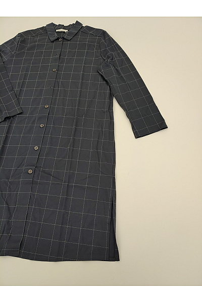 FERAUD PARIS Dámské bavlněné pyžamo s kostkovaným vzorem oversized Velikost 44 | FERAUD PARIS | obrázek 3